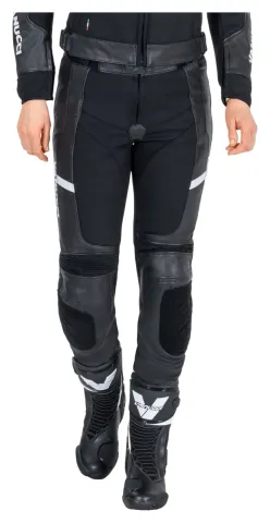 Vanucci VST-6 Femmes pantalon combiné en cuir