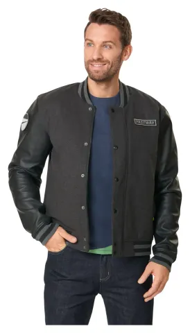 FASTWAY City 201 Veste Textile Noir Gris 46
