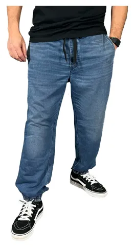 Riding Culture JEREMY BLUE Hommes Jeans de moto