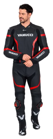 Vanucci VSM-5 Hommes Combinaison cuir 2 pièces