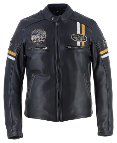 helstons De Dutch Race Now Hommes Veste En Cuir