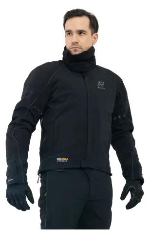 Rukka Comfo-R Veste Textile Noir Jaune 48