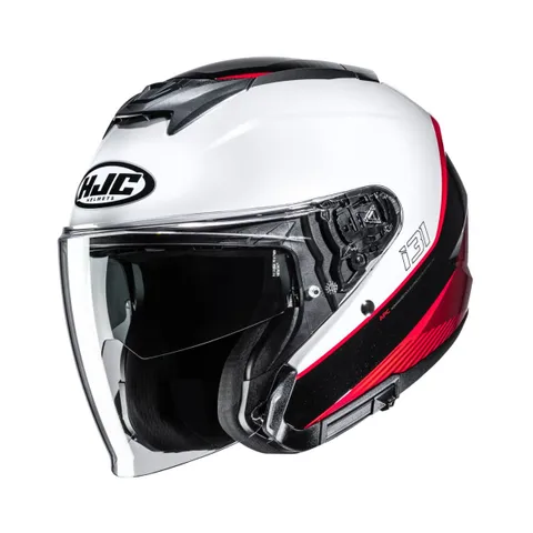 HJC Casque jet HJC i31 - TARO - Blanc / Rouge