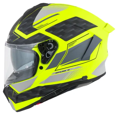 Airoh Spark 2 Zenith Casque Intégral Gris foncé Noir Jaune XS