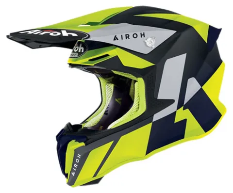 Airoh Twist 2.0 Lift Casque De Cross Mat Noir Jaune 2XL