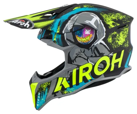 Airoh Wraaap Alien Le Casque De Cross
