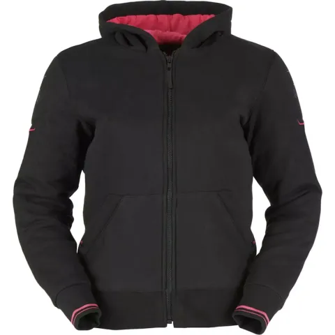 FURYGAN Blouson Hoodie Furygan Luxio Evo Noir Rose
