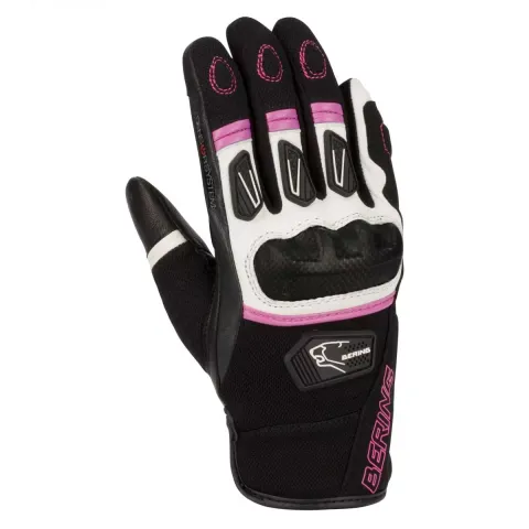 BERING Gants   Bering   Ursula Noir Fuchsia