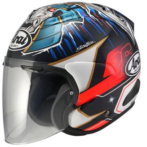 Arai Casque jet Arai SZ-R VAS EVO - PEDROSA SHOGUN - REPLICA - Noir / Rouge