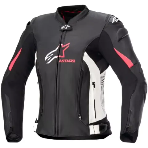 ALPINESTARS Blouson Alpinestars Stella GP Plus V4 Noir Blanc Rose
