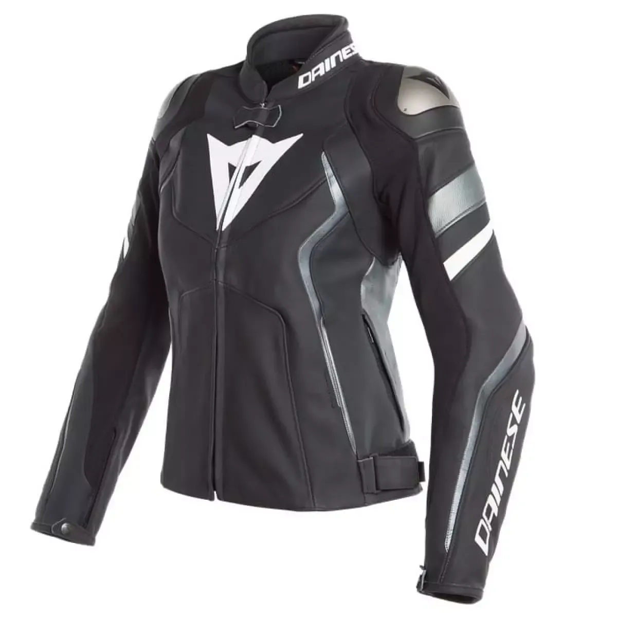 DAINESE Blouson Dainese Avro 4 Pelle 26A Noir Blanc Gris