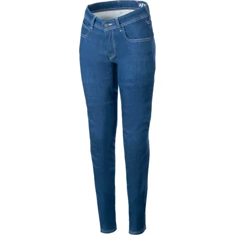 ALPINESTARS Jean Alpinestars Daisy V3 Riding Rinse Bleu
