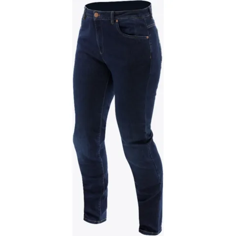DAINESE Jean Dainese 5-Pocket Denim Slim Curvy Short Bleu Foncé
