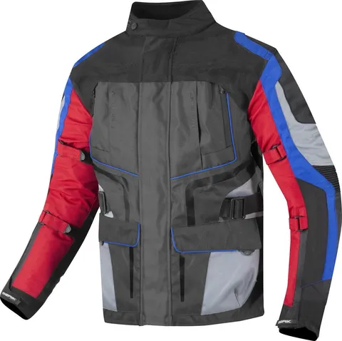 Berik Safari Veste textile de moto imperméable 3 en 1
noir