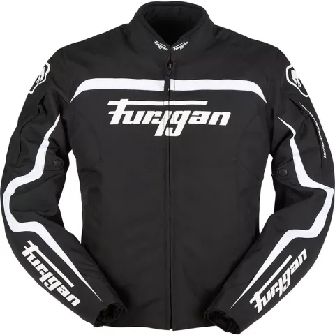 FURYGAN Blouson Furygan Diablo Noir Blanc