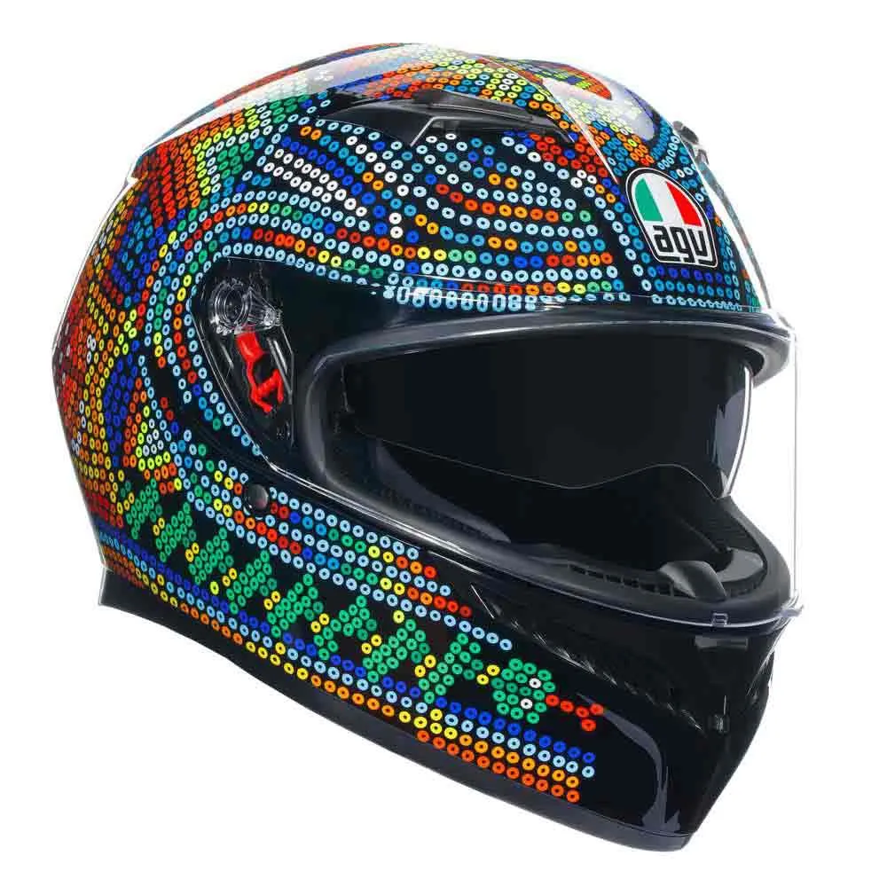 AGV Casque intégral K3 Rossi Winter Test 2018 E2206 MPLK