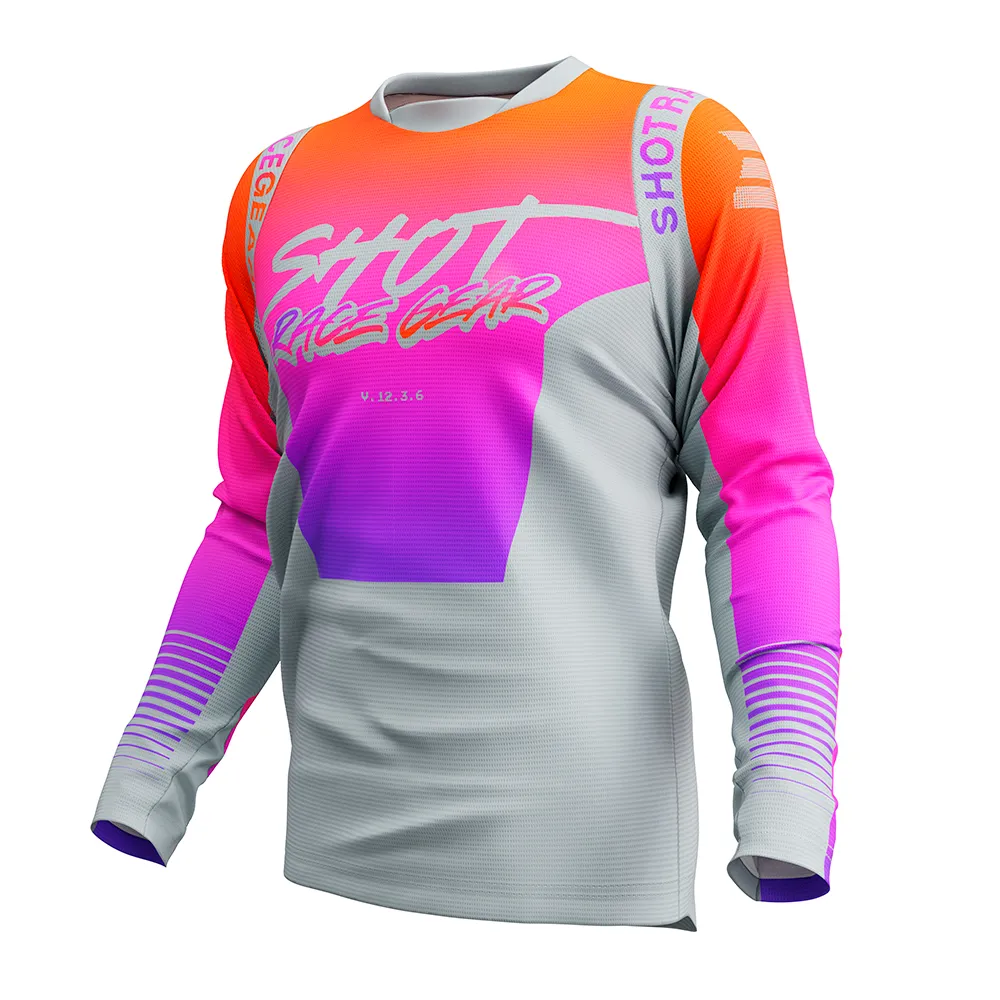 Shot Race Gear Maillot à manches longues Devo Montana