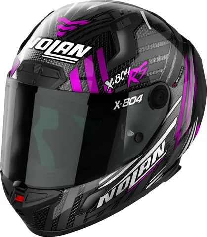 Nolan X-804 RS Ultra Carbon Spectre Casque
noir/gris/bleu