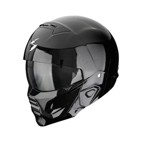 Scorpion Exo Casque jet Scorpion Exo EXO-COMBAT II - SOLID - Noir