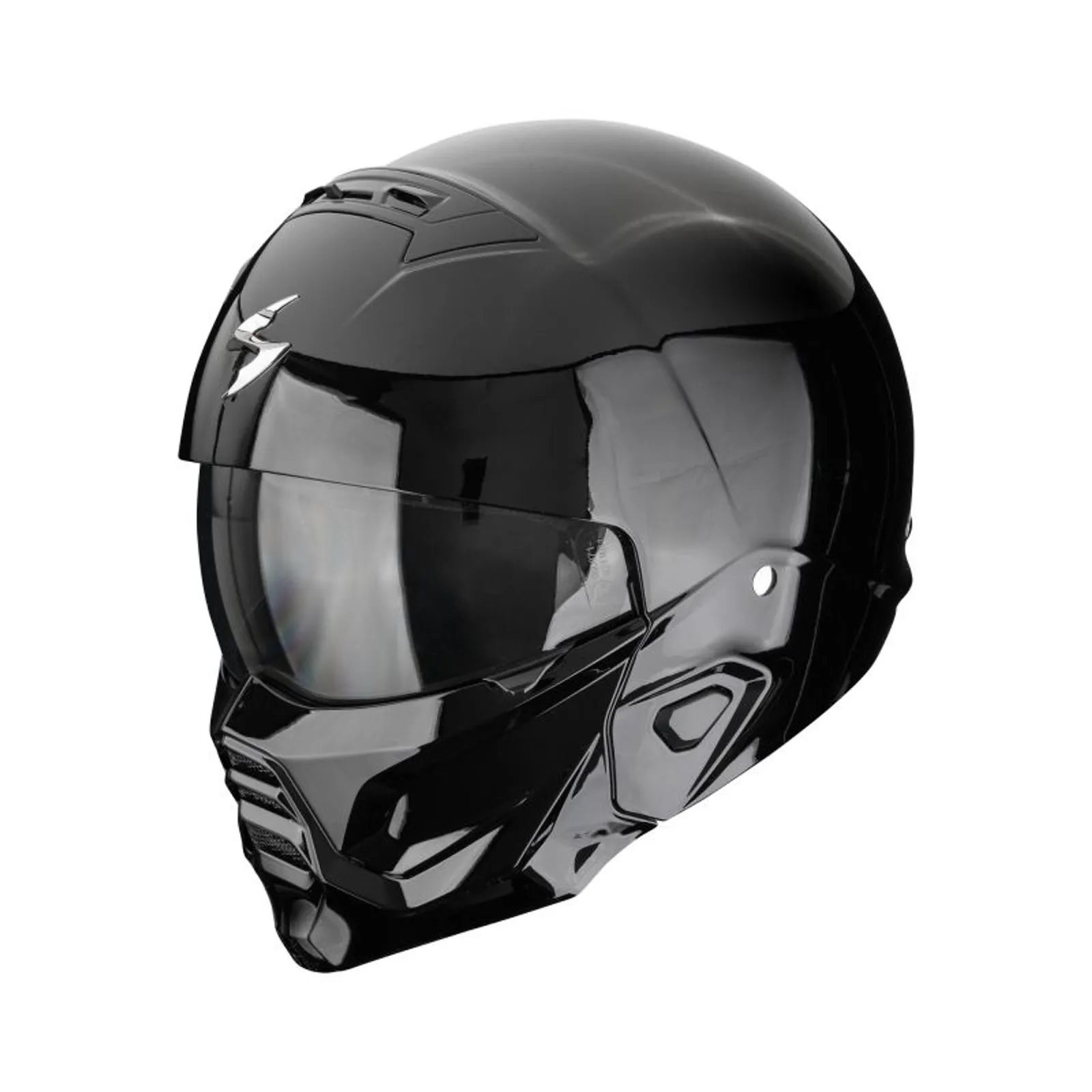 Scorpion Exo Casque jet Scorpion Exo EXO-COMBAT II - SOLID - Noir