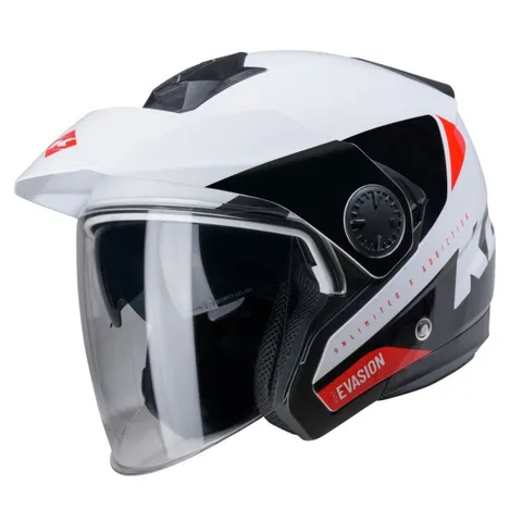 Kenny Casque jet Kenny EVASION GRAPHIC - Rouge