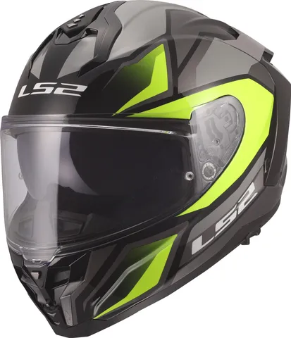 LS2 FF817 Challenger II Viper Casque
gris/jaune