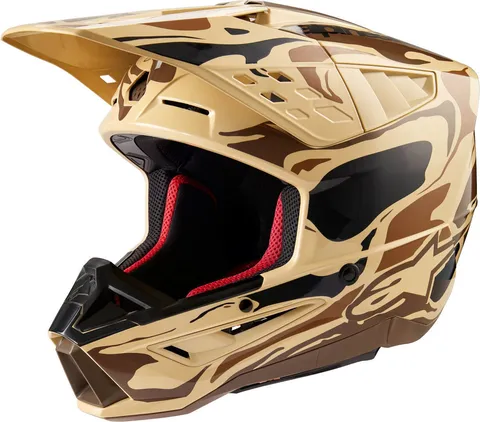 Alpinestars S-M5 Mineral 2024 Casque de motocross
gris