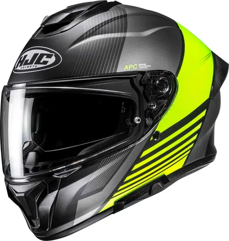 HJC C71 Morix Casque
Noir/Blanc/Argent