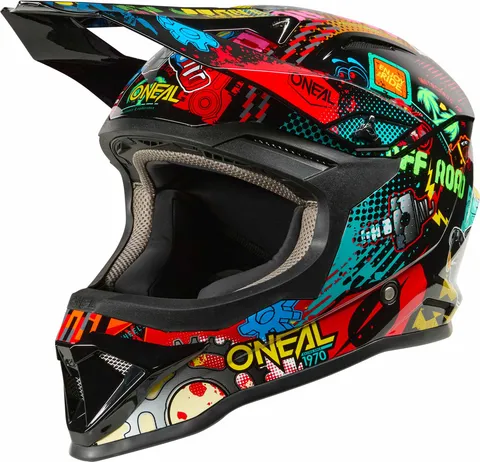 Oneal 1SRS VIBRANT Casque de motocross pour jeunes
coloré