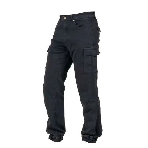 DXR Pantalon Moto DXR ALPHA - Bleu / Blanc