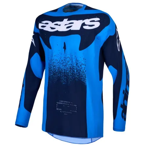 Alpinestars Maillot cross Techstar - Swan 2027