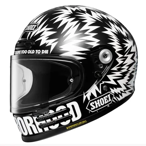 Shoei Casque intégral Glamster 06 - Neighborhood x Death Spray Custom