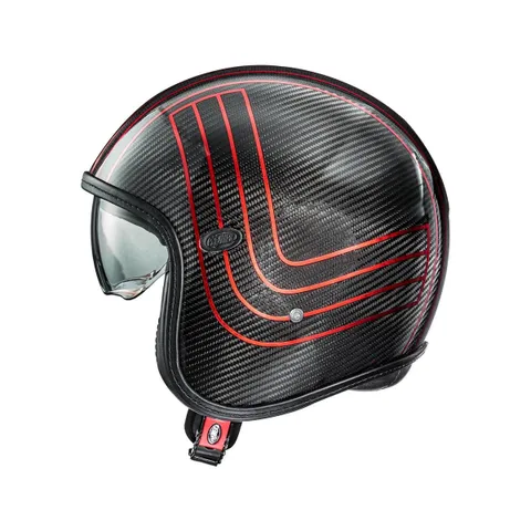 Premier Casque jet Vintage Platinum Carbon EX Chromed BM