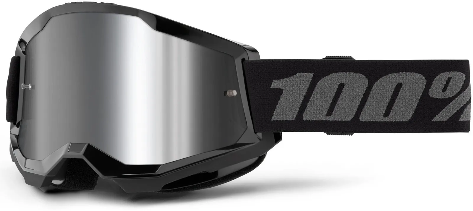 100% Strata 2 Essential Chrome Lunettes de motocross