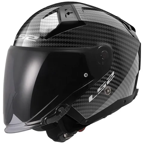 LS2 Casque OF603 Infinity II Carbon Solid