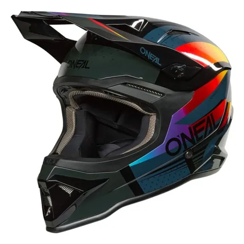 O'Neal Casque cross 1SRS - RC 2025 - Noir / Multicolore