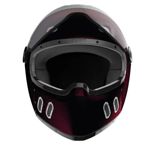 Qwart Casque intégral Phoenix 14 Carbon - Rouge / Carbone