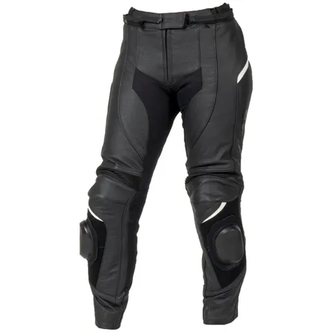 DXR Pantalon Moto DXR GINA - Noir / Blanc