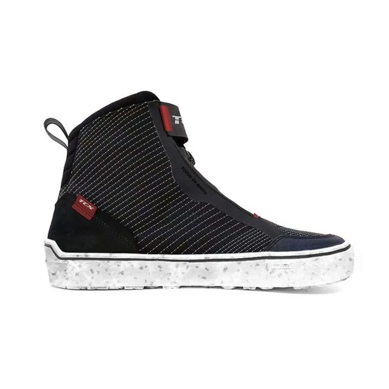 TCX Boots Baskets Moto TCX Boots IKASU 2 WATERPROOF - Noir / Rouge