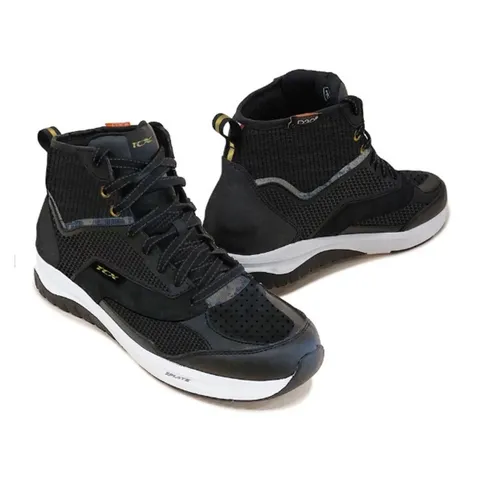 TCX Boots Baskets Moto TCX Boots NALBAK AIR WOMAN - Noir / Jaune