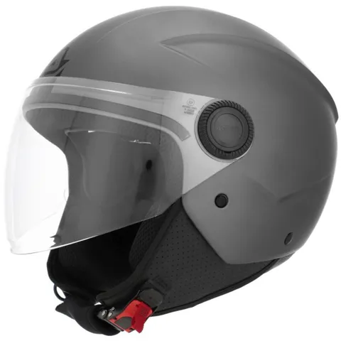 Acerbis Casque jet Acerbis BREZZA METALLIC - Gris