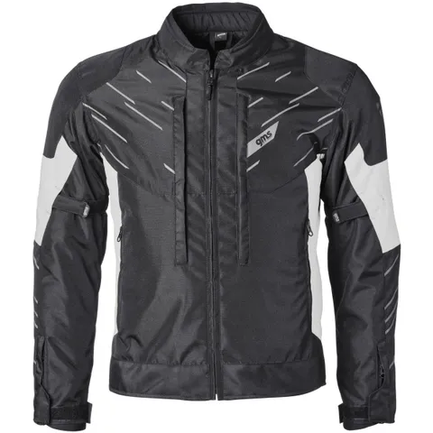 GMS Blouson Moto GMS KASAI WATERPROOF - Noir / Blanc