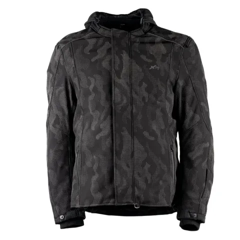 DXR Blouson Moto DXR ALISIO CAMO - Noir / Gris