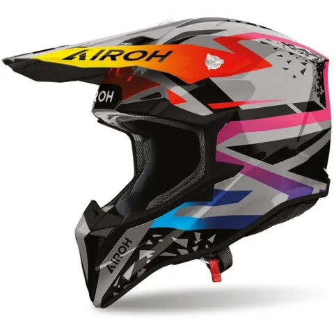 Airoh Casque cross Wraaap Karma 2027 - Multicolore