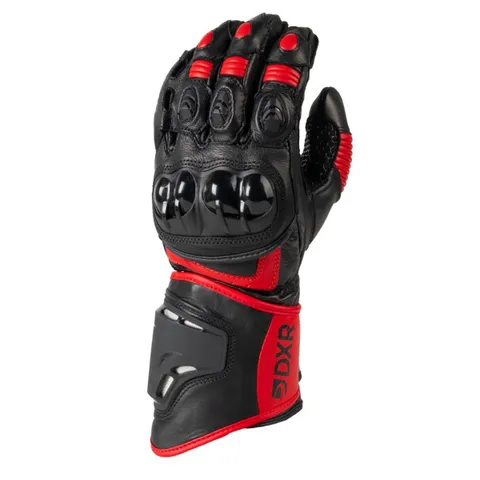 DXR Gants DXR BORGATTI - Noir / Rouge