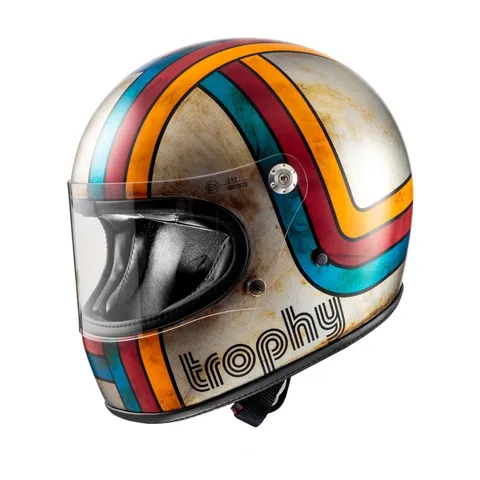 Premier Casque intégral Trophy Platinium Edition EX77BM - Multicolore