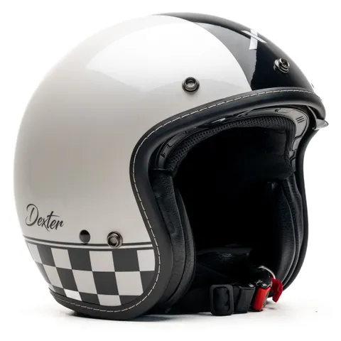 DXR Casque jet DXR ELEMENT CUP - Blanc