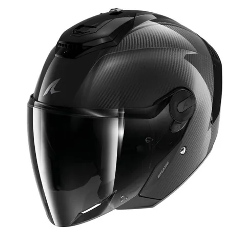 Shark Casque jet Shark RS JET CARBON SKIN - Noir