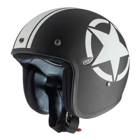 Premier Casque jet JET Classic Star 9 BM