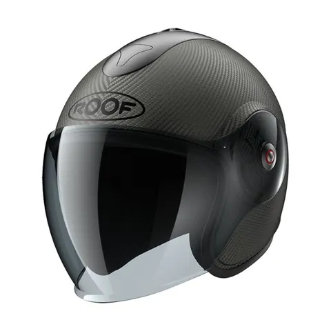 ROOF Casque jet ROOF WISPER CARBON - Carbone / Noir